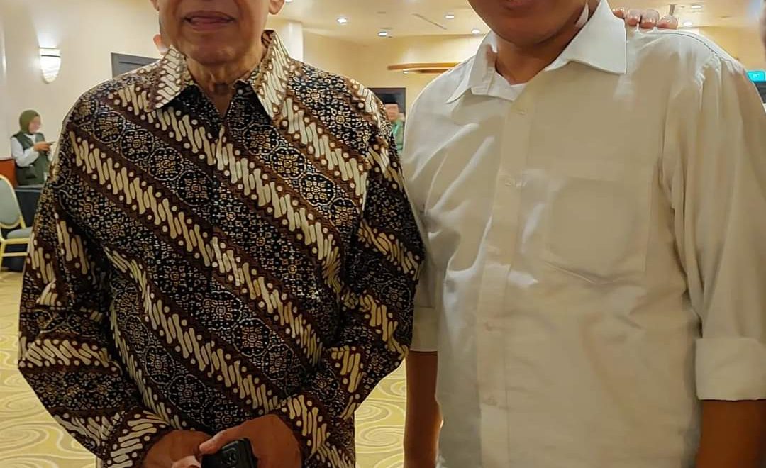 Bersama mantan ketua umum PKB Alwi Abdurrahman Shihab